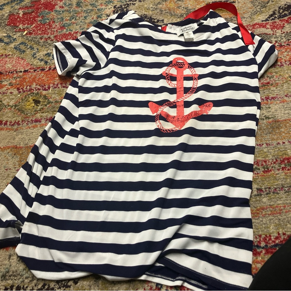 Anthony Richards Women's Sheath dress house beach xl anchor